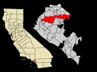 Anaheim, CA - File:Orange County California Incorporated and Unincorporated areas Anaheim  Hig